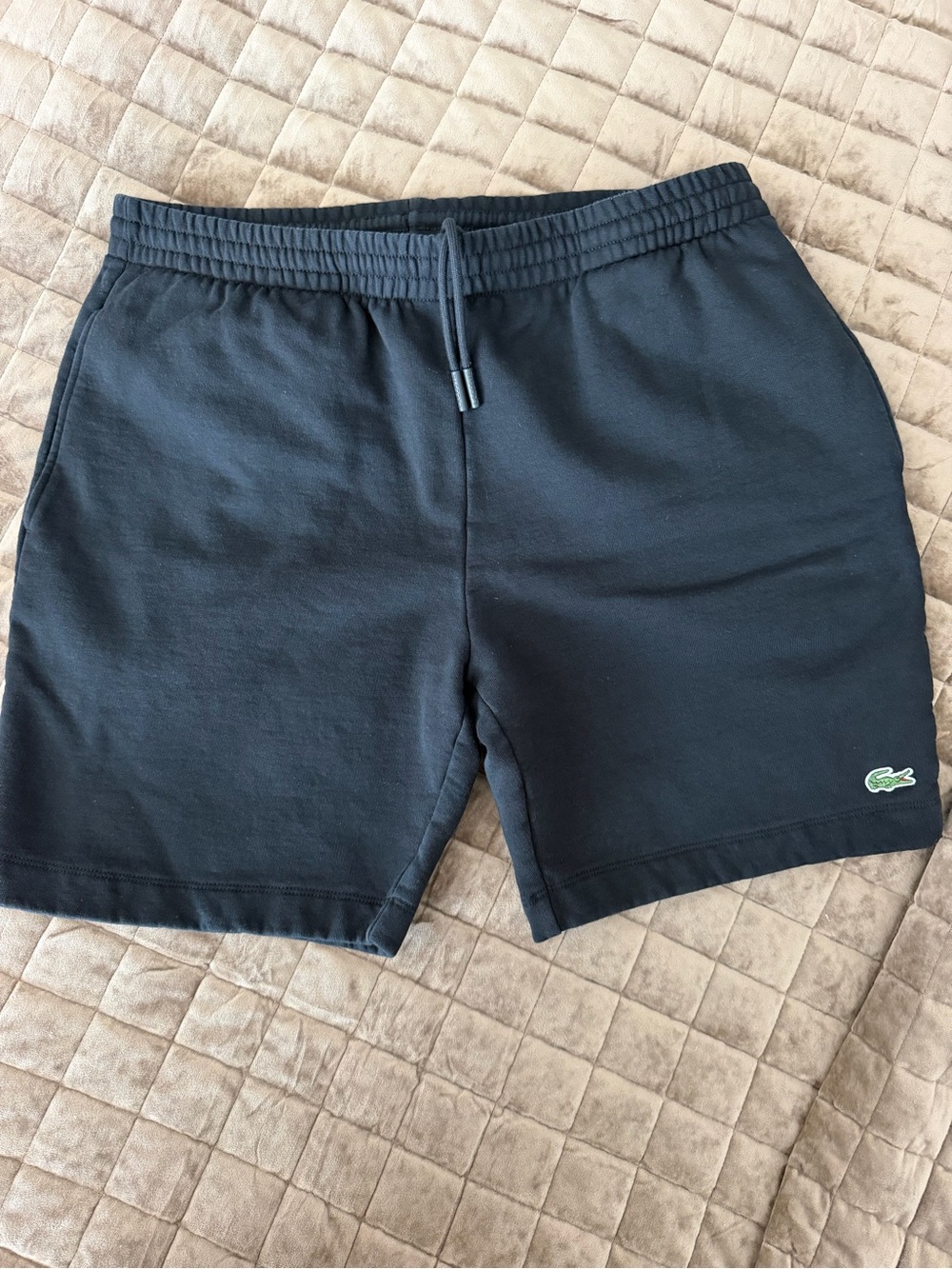 Lacoste Men’s Jersey Shorts in Black